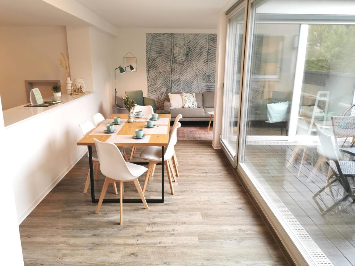 Bohnapartments - Town House Am Stadtpark - Gratis Parkplatz - Wlan Erfurt Exterior foto