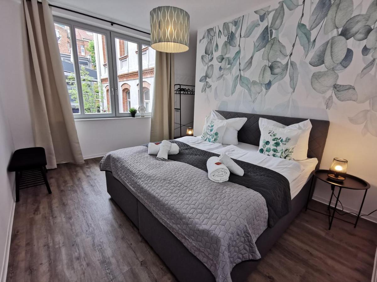 Bohnapartments - Town House Am Stadtpark - Gratis Parkplatz - Wlan Erfurt Exterior foto