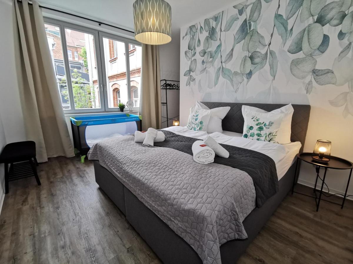 Bohnapartments - Town House Am Stadtpark - Gratis Parkplatz - Wlan Erfurt Exterior foto